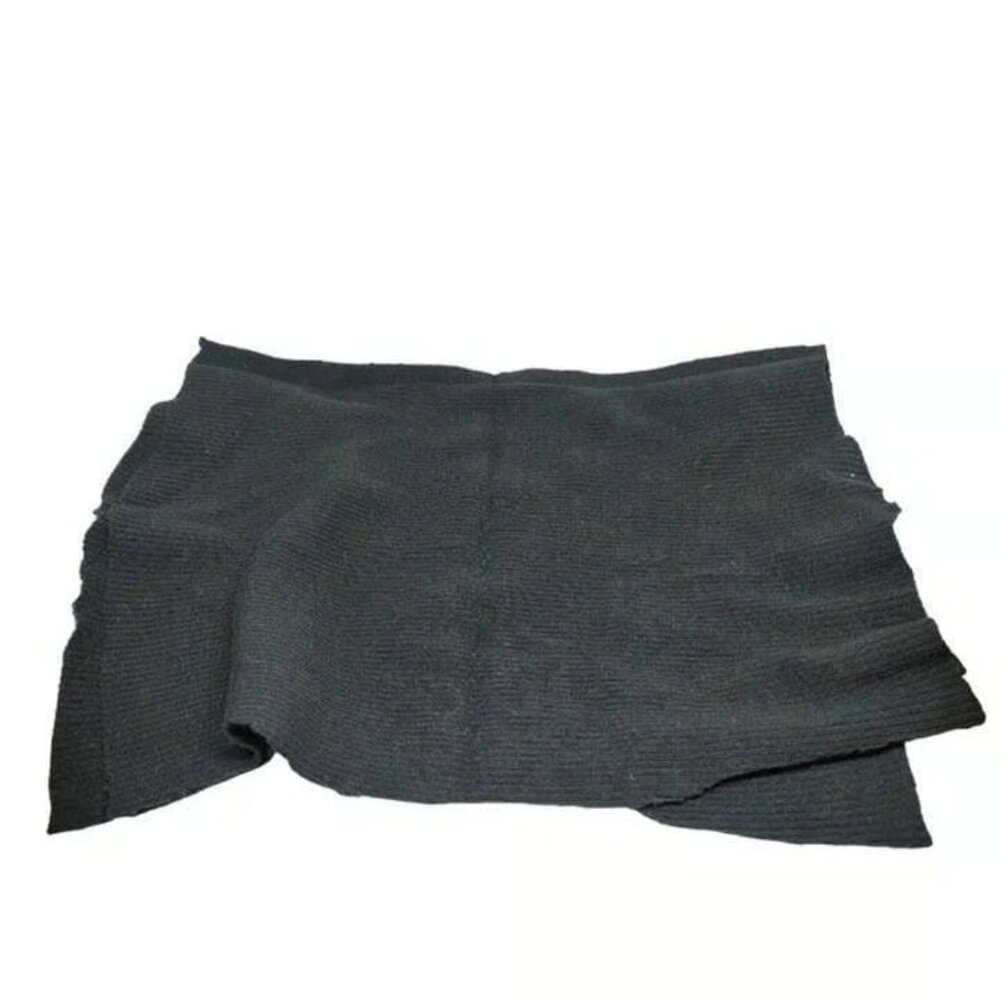 Black Microfiber Towel Cleaning Cloth for LED TV and Auto Detailing Polishing